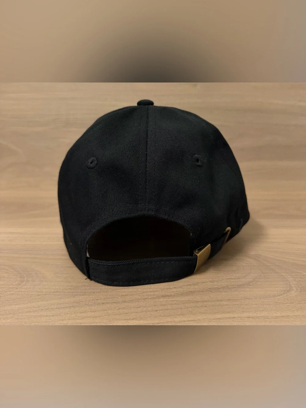 Lord Abbett Hat Cap Black Adjustable Strap Back